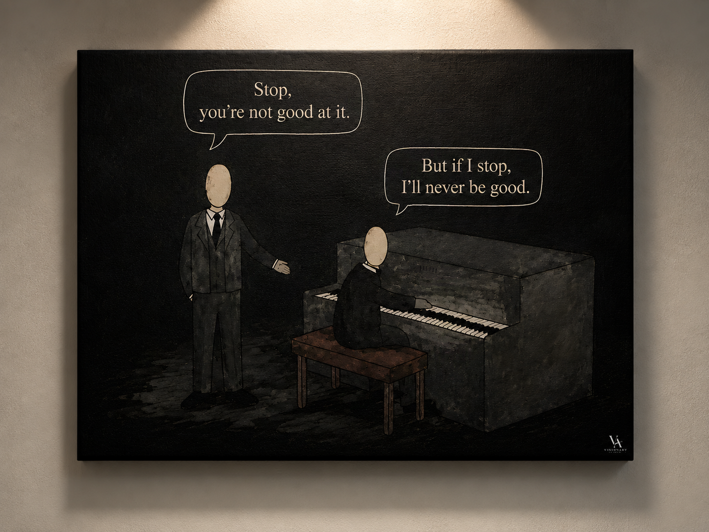 Never Stop Canvas